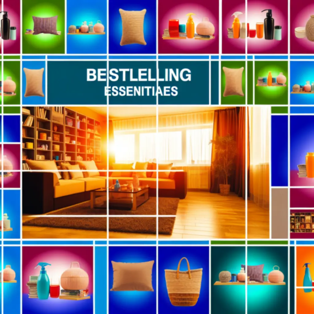 Zestaw najczęściej wybieranych produktów domowych