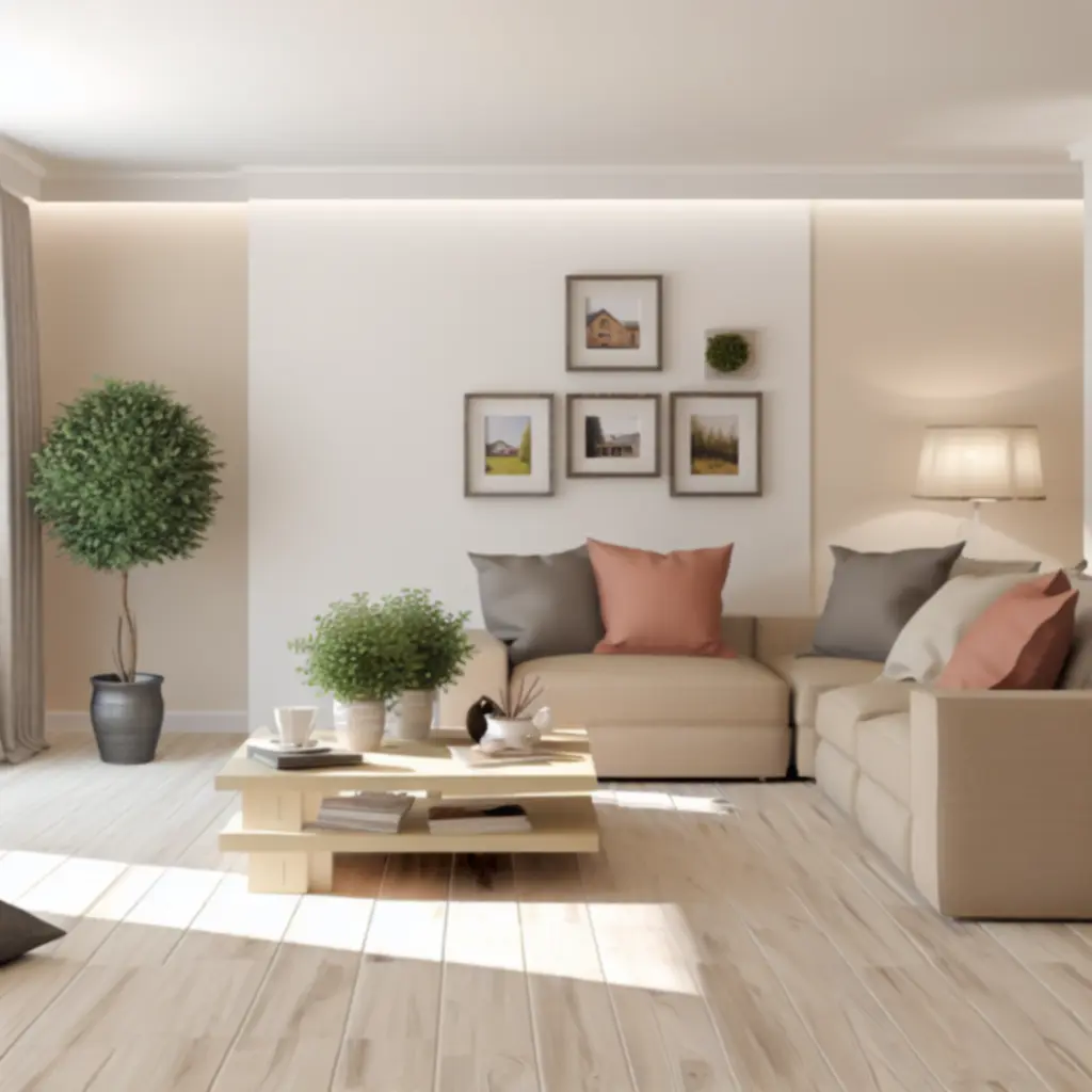 Nowoczesne, przytulne wnętrze polskiego mieszkania