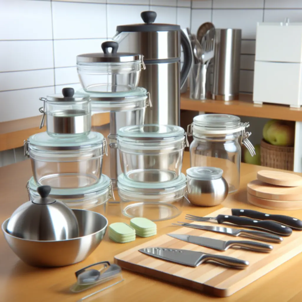 Nowoczesne kuchenne essentials i akcesoria domowe