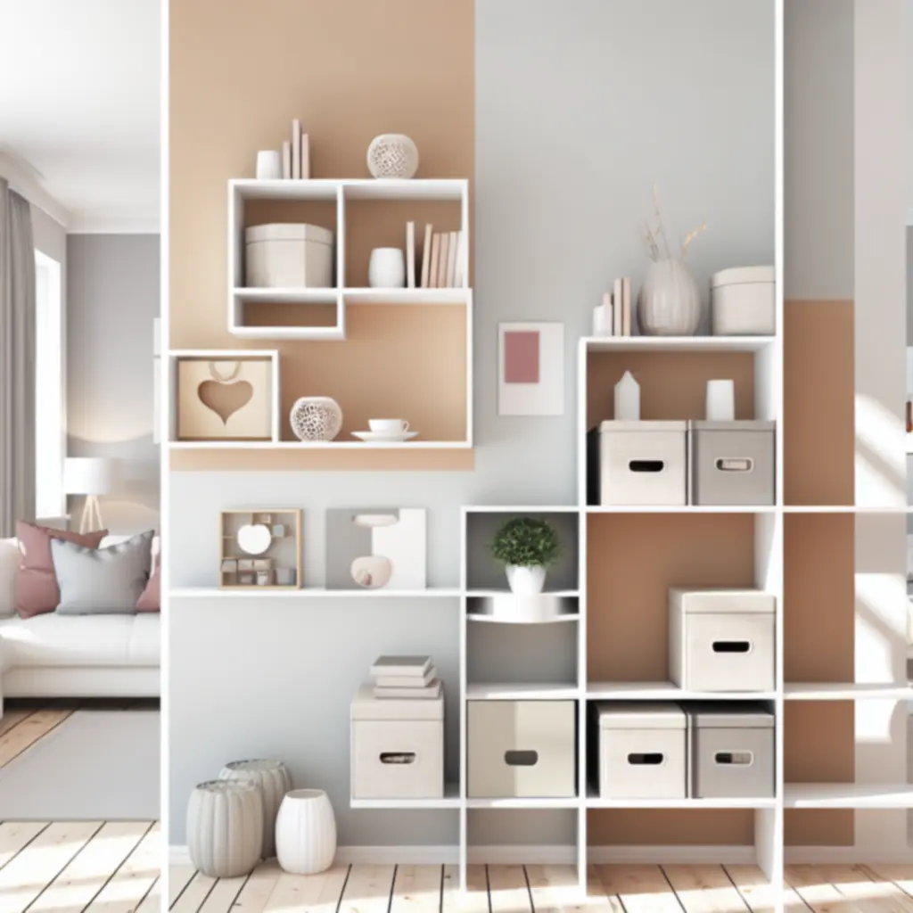 Nowoczesne rozwiązania do przechowywania w salonie