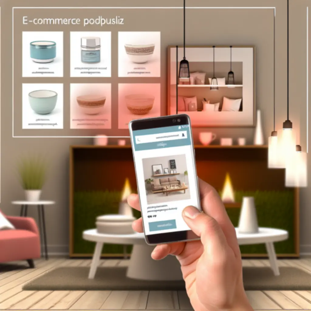 Panel z rekomendacjami produktów dla użytkownika